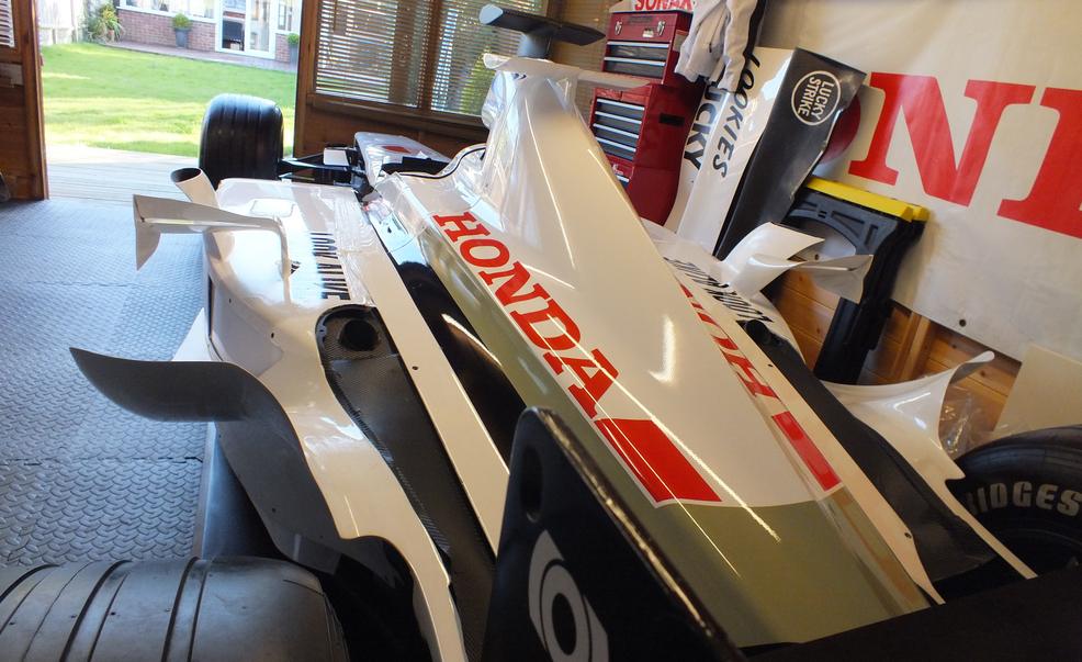 This Brit Is Building an F1 Car in His Backyard