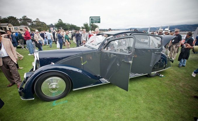 1934 Voisin C-25 Aerodyne - Prints of classic cars from outlets Pebble Beach Concours