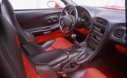 Motor vehicle, Steering part, Mode of transport, Vehicle, Steering wheel, Red, Car, Vehicle door, Car seat, Center console, 