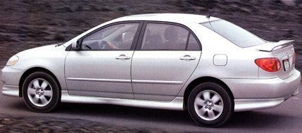 2003 Toyota Corolla Road Test 8211 Review 8211 Car And Driver