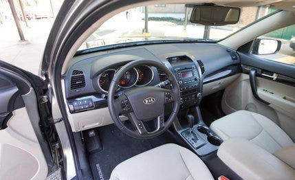 11 Kia Sorento Ex 11 Instrumented Test 11 Car And Driver