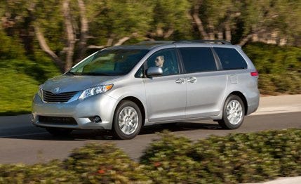 2011 Toyota Sienna XLE AWD – Instrumented Test – Car and Driver