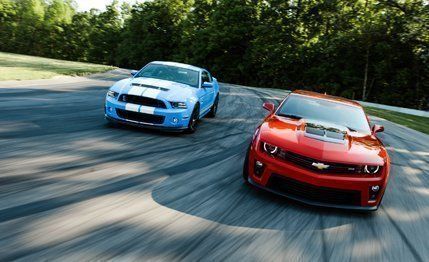 2012 Chevrolet Camaro ZL1 vs. 2013 Ford Mustang Shelby GT500