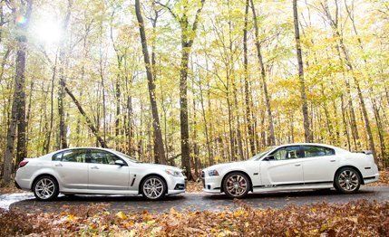 2014 Chevrolet SS vs. 2013 Dodge Charger SRT8 392