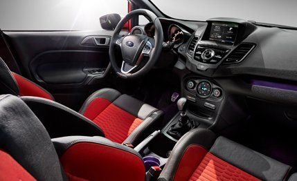 Motor vehicle, Mode of transport, Steering part, Automotive design, Steering wheel, Transport, Vehicle, Textile, Red, White, 