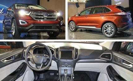 2015 Ford Edge Official Photos and Info – News – Car and Driver