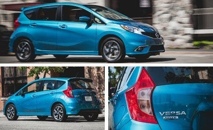 15 Nissan Versa Note Sr Cvt Test 11 Review 11 Car And Driver