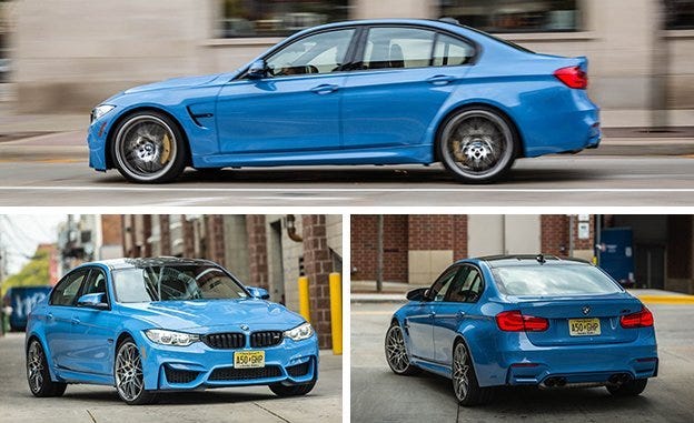 Tested: 2016 BMW M3 DCT Competition Dials Up the M3's Fury