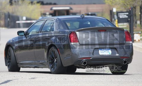 16 Chrysler 300 Srt Spied It S Alive 11 News 11 Car And Driver