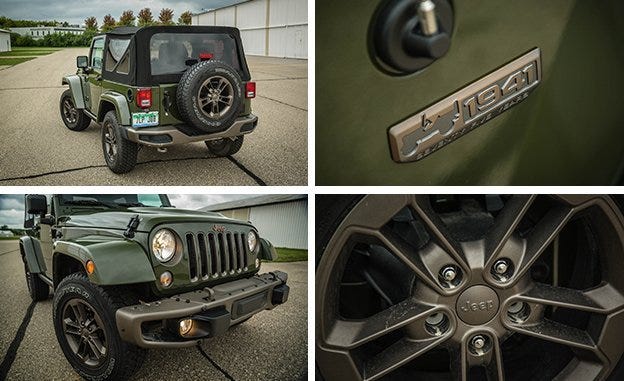 Tested 2016 Jeep Wrangler 75th Anniversary Edition