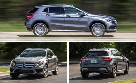 16 Mercedes Benz Gla250 4matic Instrumented Test 11 Review 11 Car And Driver