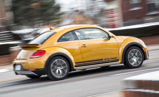 Tested: 2016 Volkswagen Beetle Dune