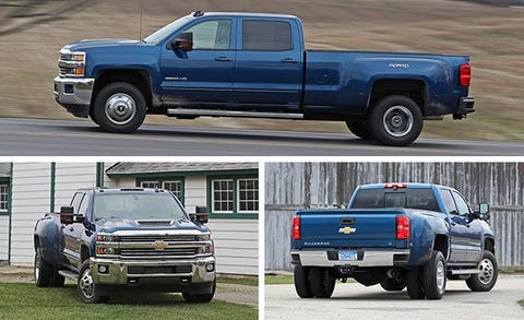 2017 Chevrolet Silverado 3500hd Sel 4x4 Test Review Car And Image