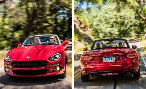 First Drive: 2017 Fiat 124 Spider