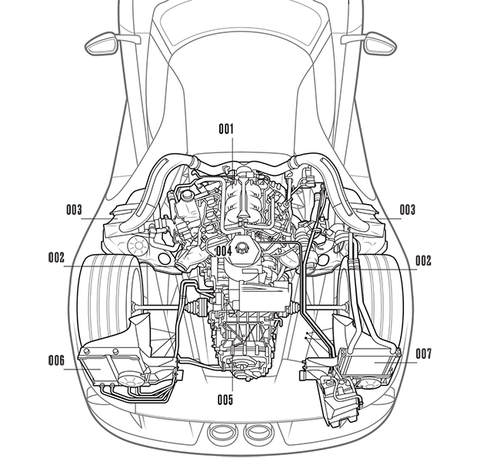 3d modeling, Drawing, Automotive design, Human body, Line art, Medical imaging, Illustration, Vehicle, Diagram, Technical drawing,