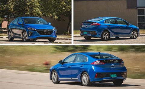 2017 Hyundai Ioniq Electric Test Review Car And Driver Image