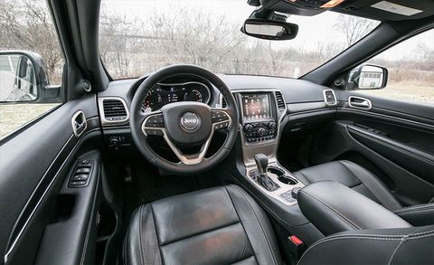 18 Jeep Grand Cherokee Interior Review