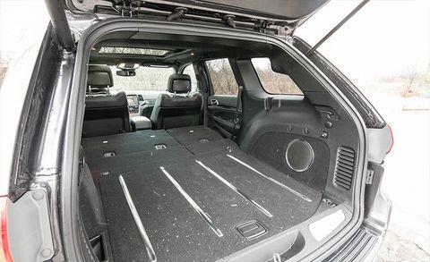 2018 Jeep Grand Cherokee Cargo Space And Storage Review - 2020 Jeep Grand Cherokee Back Seat Dimensions