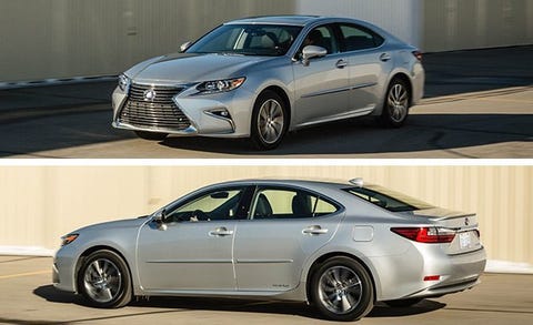 2017 Lexus Es300h Hybrid Tested Reviews Car And Driver Image