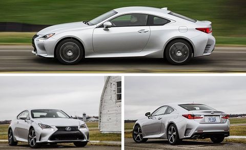 17 Lexus Rc Turbo Rc0t Test Review Car And Driver