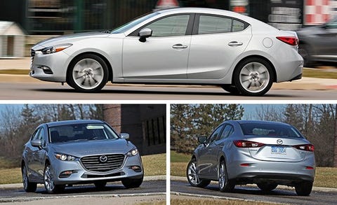 17 Mazda 3 2 0l Automatic Sedan Test