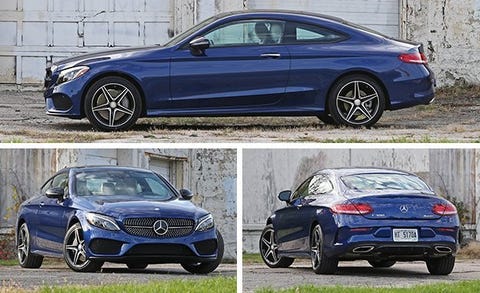 2017 Mercedes Benz C300 Coupe 4matic Test 8211 Review Car Image