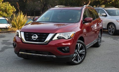 2017 nissan pathfinder first drive 8211 review 8211 car and driver 2017 nissan pathfinder first drive