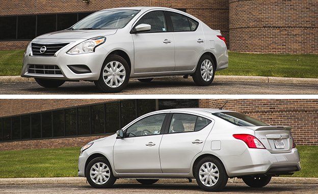 2017 nissan versa silver