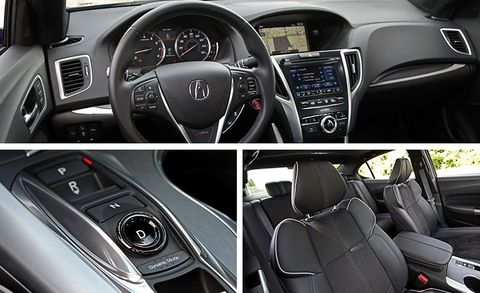 2018 Acura Tlx V 6 Sh Awd A Spec Test Review Car And Driver