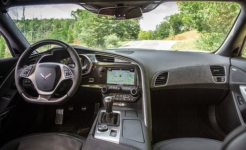 2018 Chevrolet Corvette Grand Sport interior