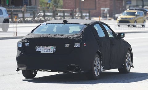 2018 Honda Accord Sedan Spied News Car And Driver Image