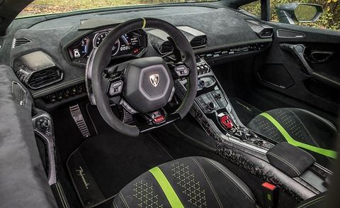 Land vehicle, Vehicle, Car, Steering wheel, Center console, Personal luxury car, Automotive design, Supercar, Steering part, Wheel, 