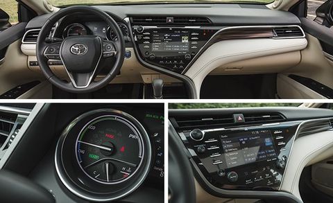 2018 Toyota Camry Xle Hybrid Test Review Car And Driver