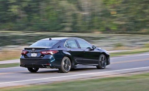 2018 Toyota Camry Xse V 6 Test Review Car And Driver Image