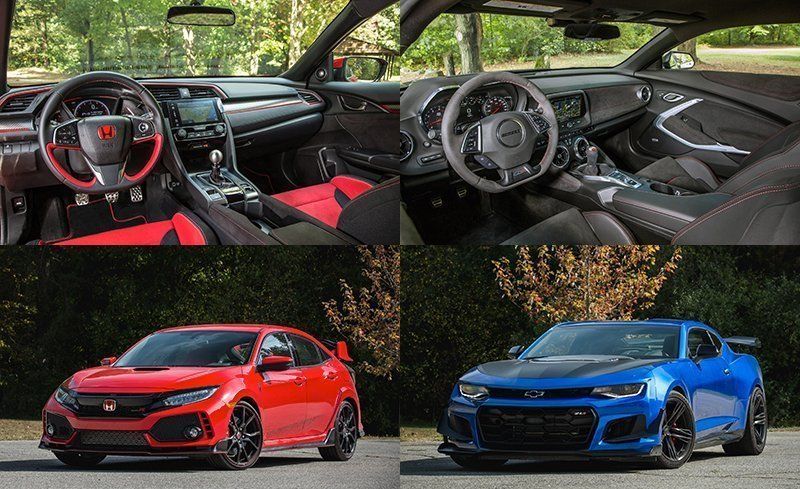 The Honda Civic and Chevrolet Camaro Lead Separate but Parallel Lives |  Feature | Car and Driver