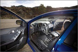 Motor vehicle, Mode of transport, Automotive mirror, Nature, Blue, Glass, Transport, Photograph, Steering wheel, Steering part, 