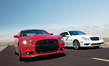 2012 Dodge Charger SRT8 vs. 2008 Mercedes-Benz E63 AMG - Comparison Test -  Car and Driver