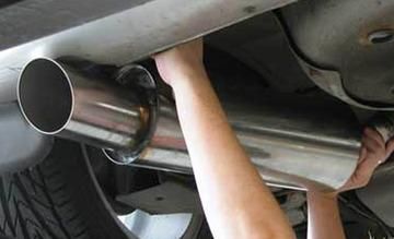 fitting exhaust