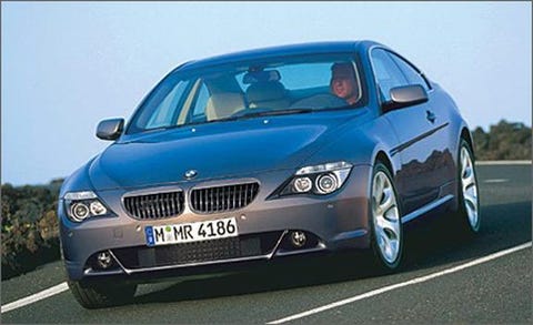 2004 Bmw 645ci Vs Maserati Coup Eacute Cambiocorsa M B Clk55 Amg Image