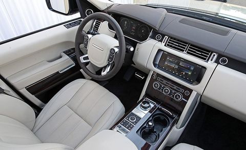 2017 Range Rover Supercharged Test Review Car And Driver