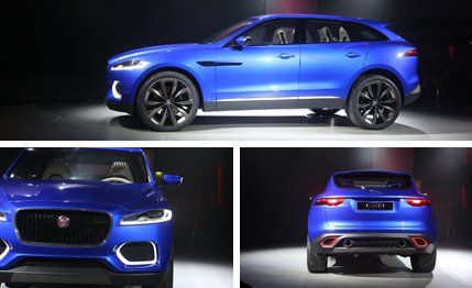 Jaguar's first-ever SUV concept: The C-X17 Sports Crossover