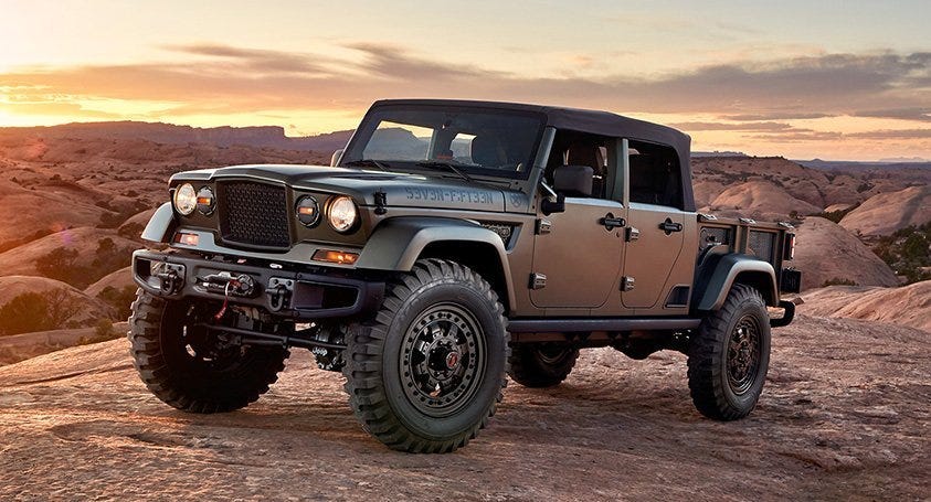 Jeep Crew Chief 715 Concept Dissected – Feature – Car and Driver