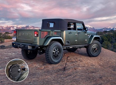 Jeep Crew Chief 715 Concept Dissected 8211 Feature Car Image