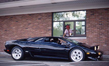 Tested: 1992 Ferrari F40 Meets Lamborghini Diablo