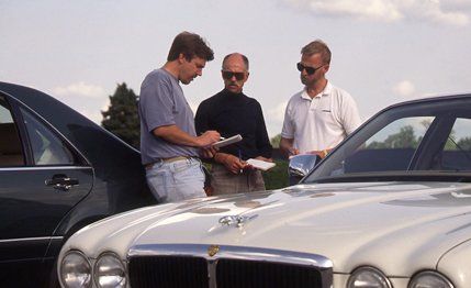 car and driver editors review their notes﻿ ﻿on the ﻿1995 bmw 750il, 1995 jaguar xj12, 1995 mercedes benz s500
