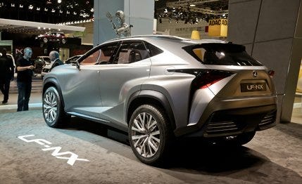 Lexus LF-NX Concept Photos and Info – News – Car and Driver