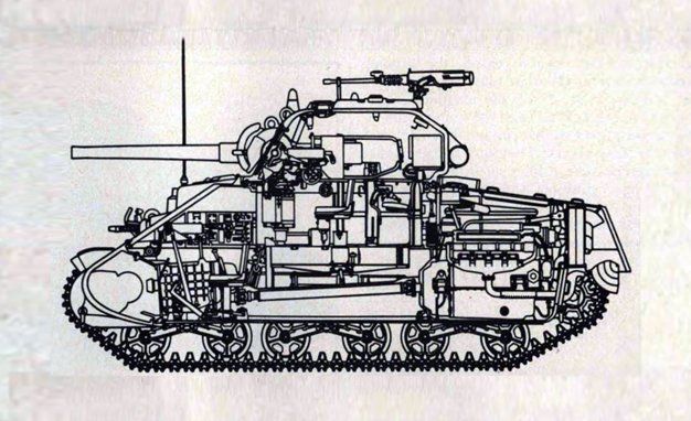 Line, Machine, Combat vehicle, Black-and-white, Auto part, Illustration, Self-propelled artillery, Engineering, Drawing, Military vehicle, 