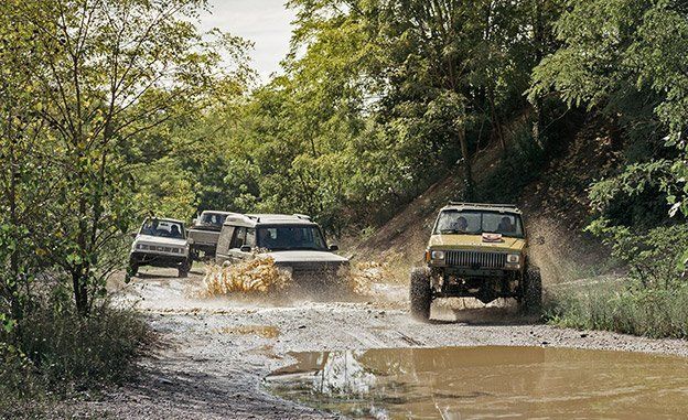 Battle of the Off-Road Beaters! Ford, Geo, Jeep, and Land Rover