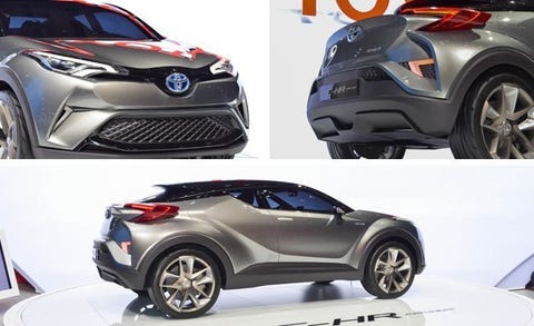 Toyota C Hr Concept Previewing A Future Scion Crossover 8211 Image