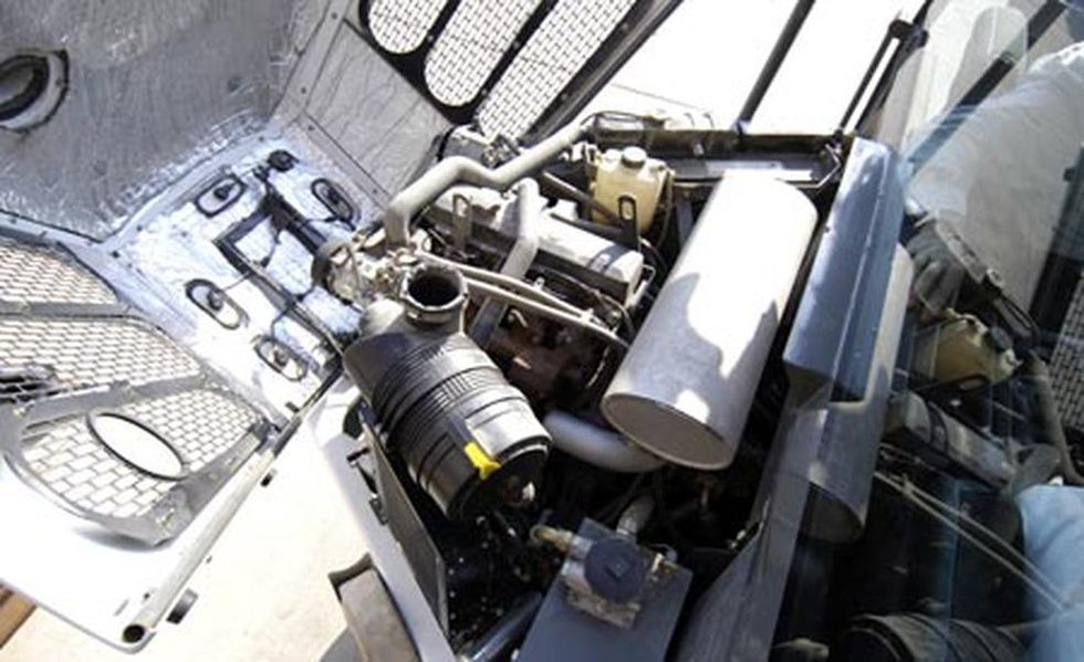 2007 elgin pelican p 45 liter turbocharged diesel inline 4 engine
